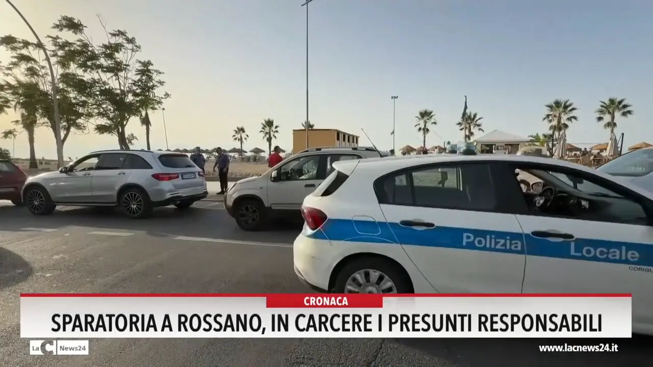 Sparatoria a Rossano, in carcere i presunti responsabili