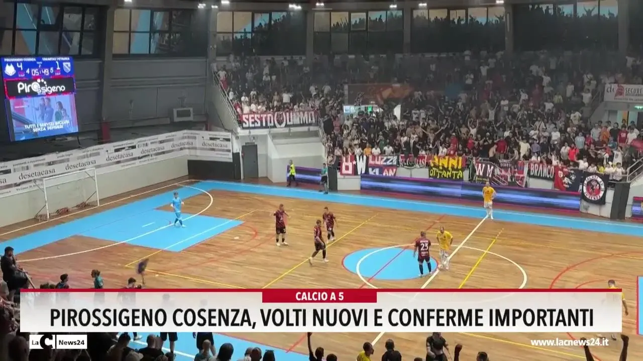 Pirossigeno cosenza volti nuovi e conferme importanti