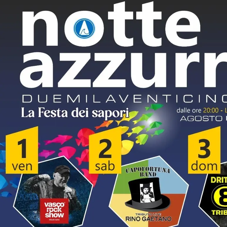 Dai piatti della tradizione marinara alla musica: a Montauro festa dei sapori con la Notte azzurra\n