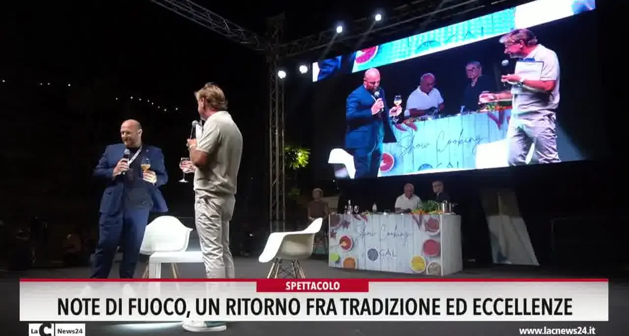 Notte di fuoco un ritorno fra tradizione ed eccellenze
