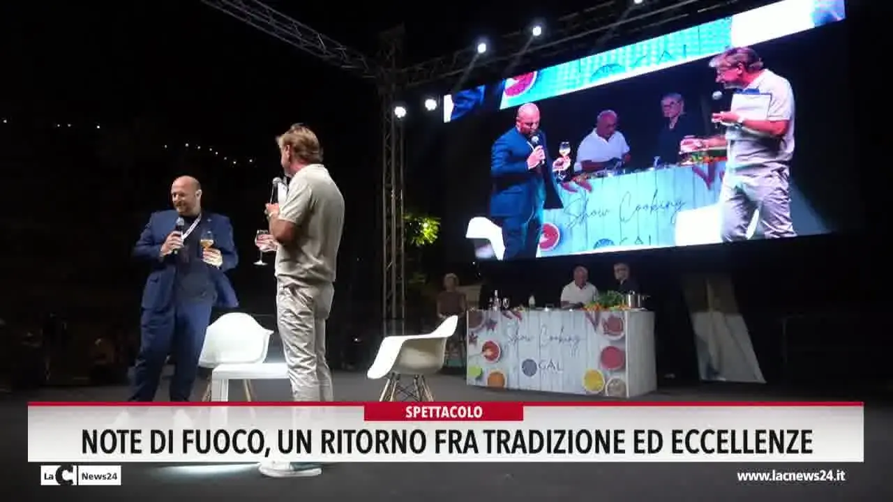 Notte di fuoco un ritorno fra tradizione ed eccellenze