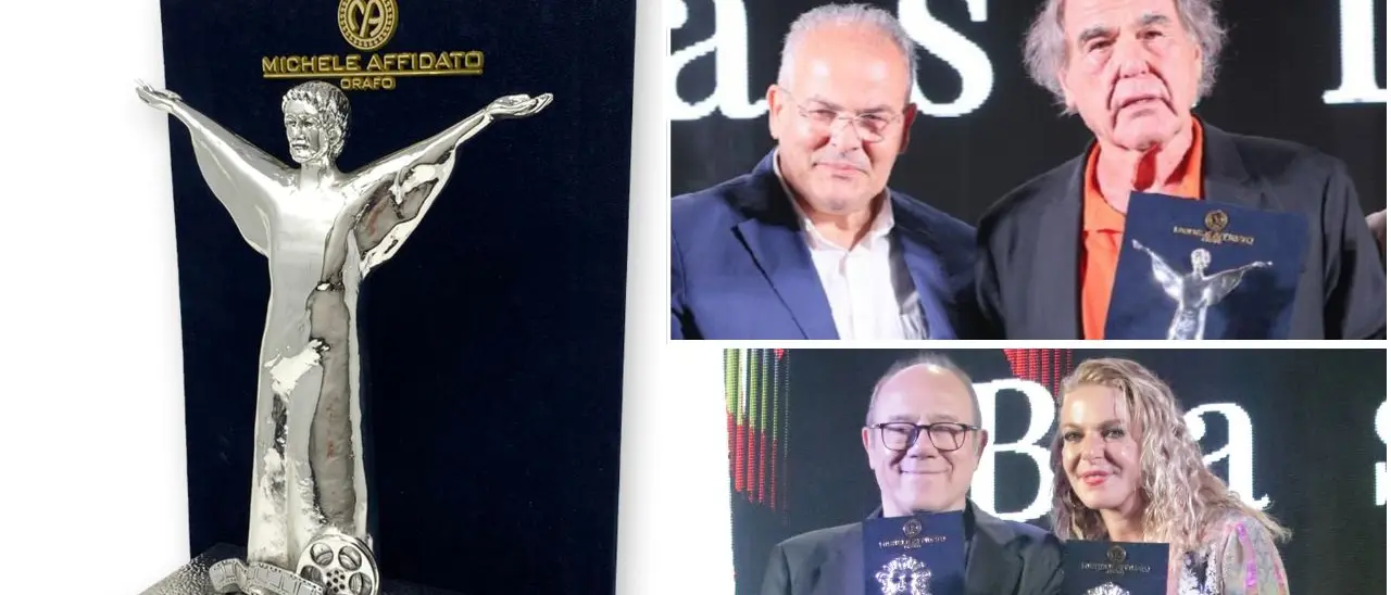 Michele Affidato firma i premi del “Marateale”: l’arte orafa calabrese incontra il grande cinema\n