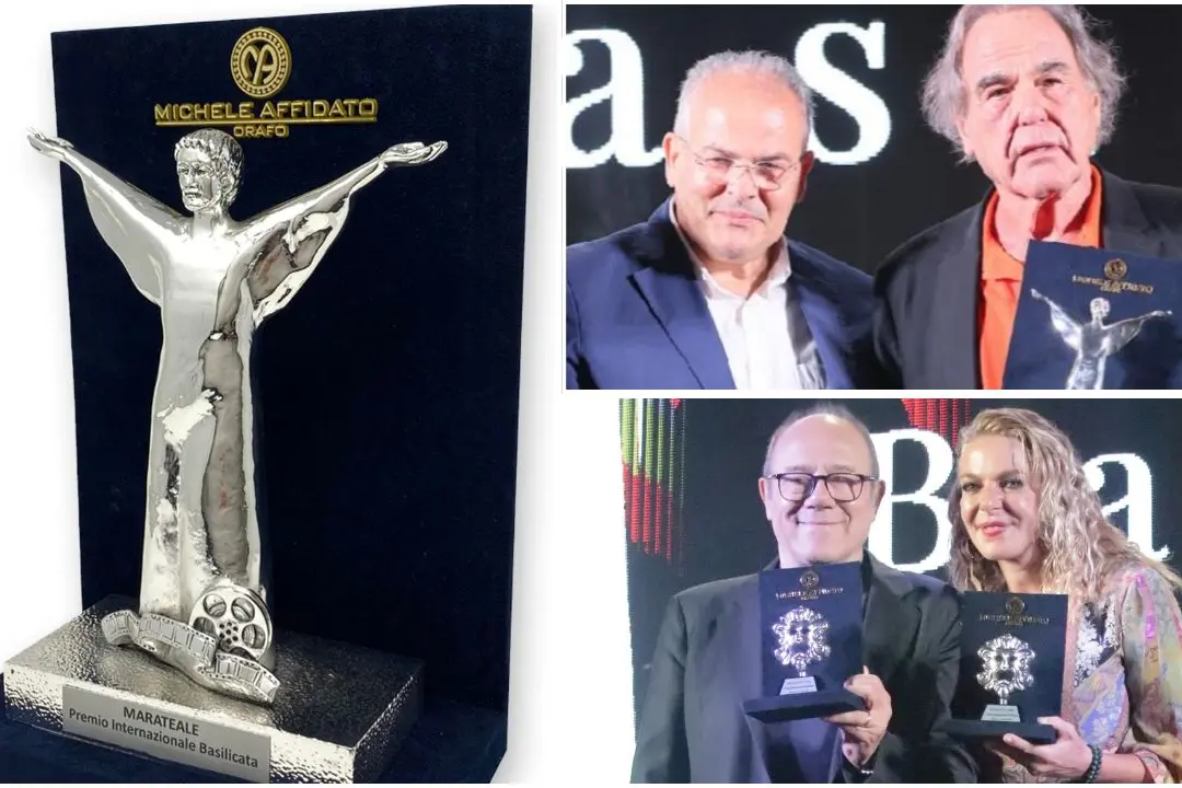 Michele Affidato firma i premi del “Marateale”: l’arte orafa calabrese incontra il grande cinema\n