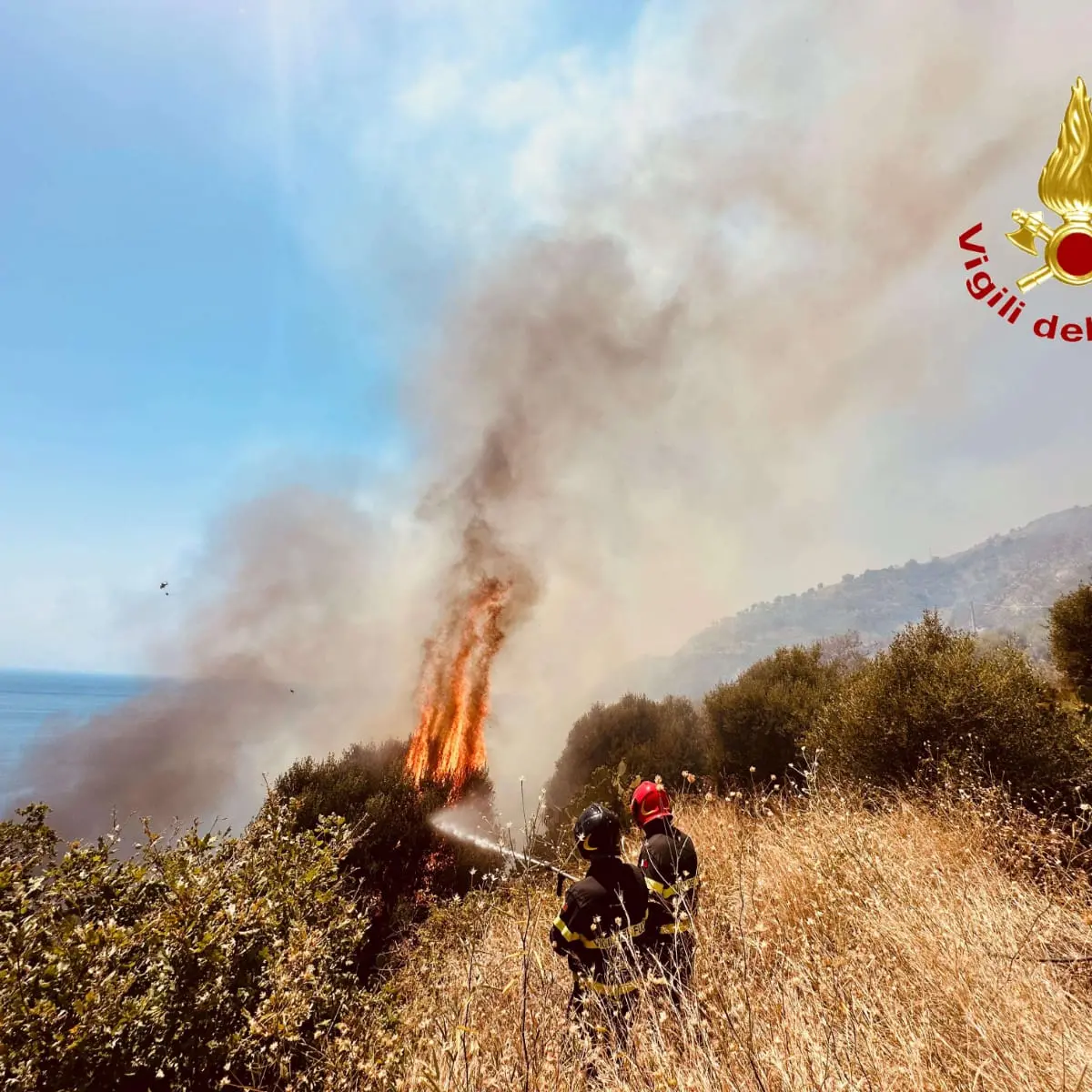 La Calabria brucia, a luglio il 67% di incendi in più rispetto allo scorso anno: «Mese difficile, la situazione migliorerà»