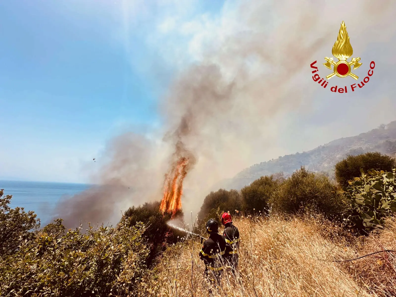 La Calabria brucia, a\u00A0luglio il 67% di incendi in più rispetto allo scorso anno:\u00A0«Mese difficile, la situazione migliorerà»\n