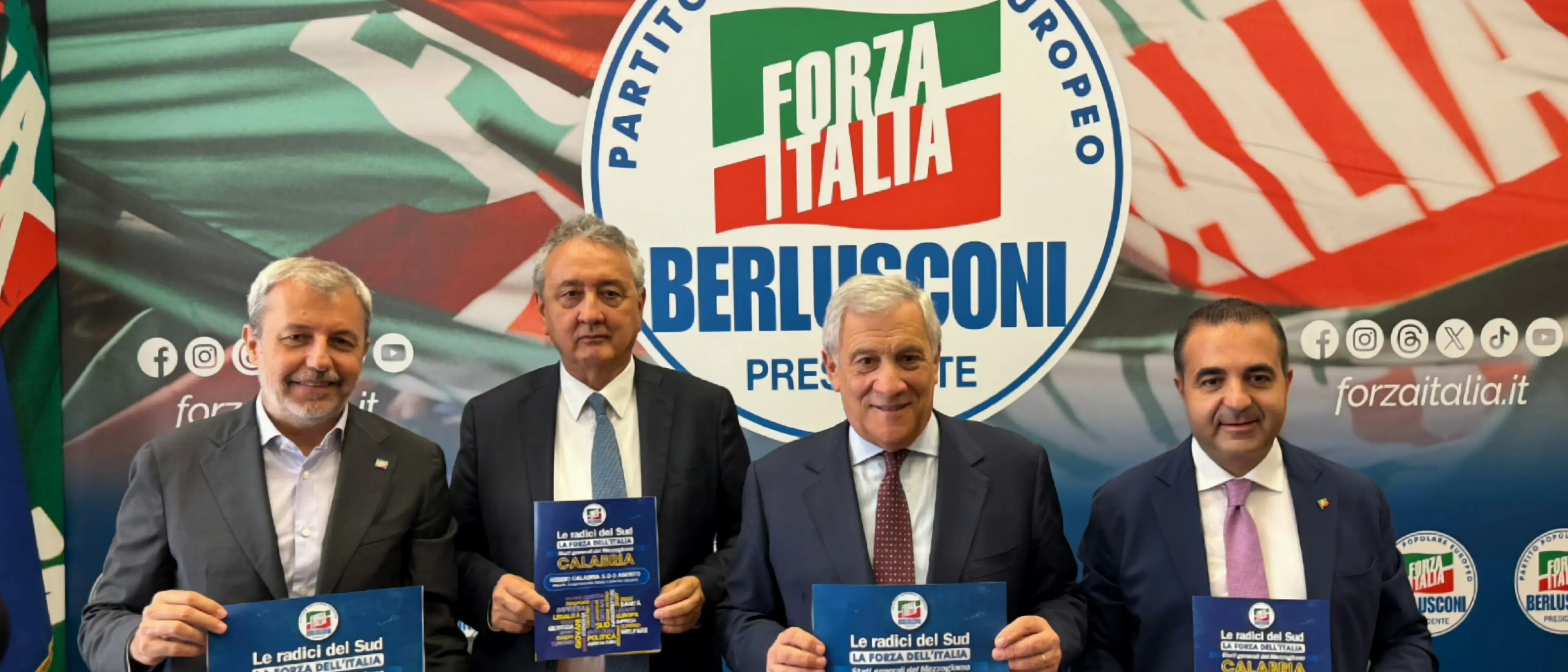 Forza Italia in Calabria per gli Stati generali del Sud, Tajani: «Tre giorni a Reggio, parleremo di lotta alla mafia e Ponte»\n