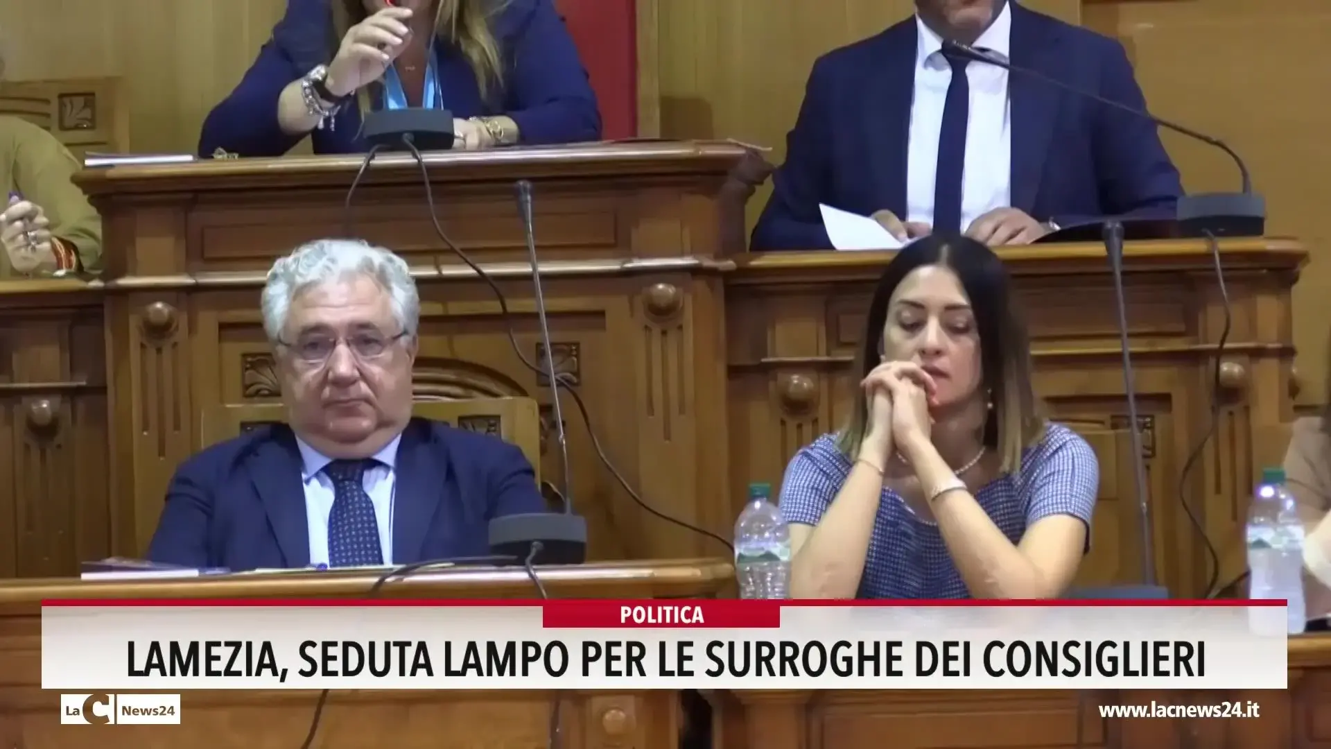 Lamezia, seduta lampo per le surroghe dei consiglieri
