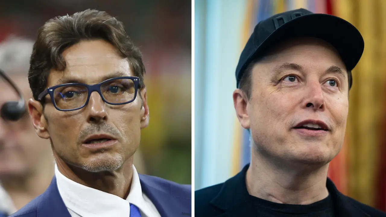<p>Pier Silvio Berlusconi ed Elon Musk</p>\\n