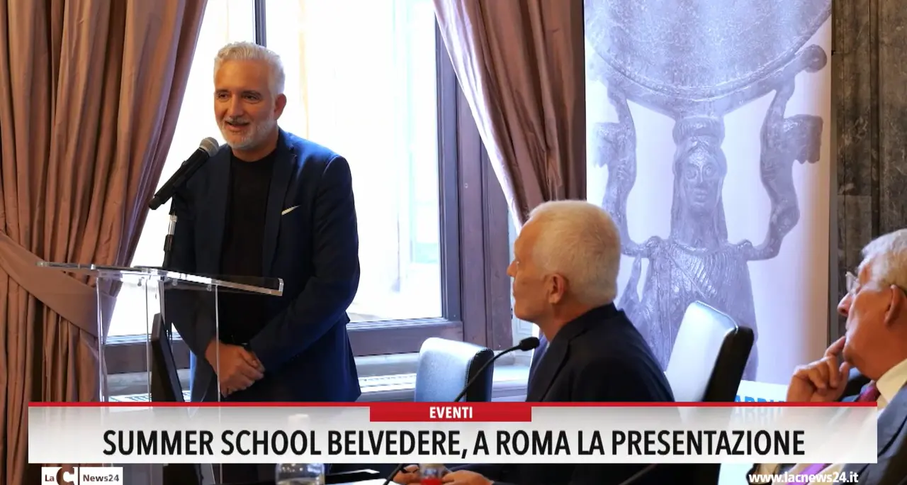 Summer School Belvedere, a Roma la presentazione