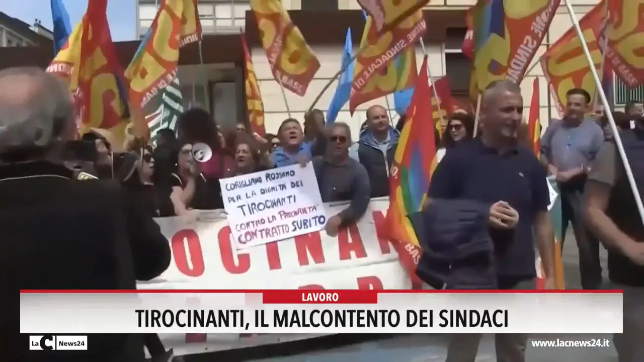 Tirocinanti, il malcontento dei sindaci