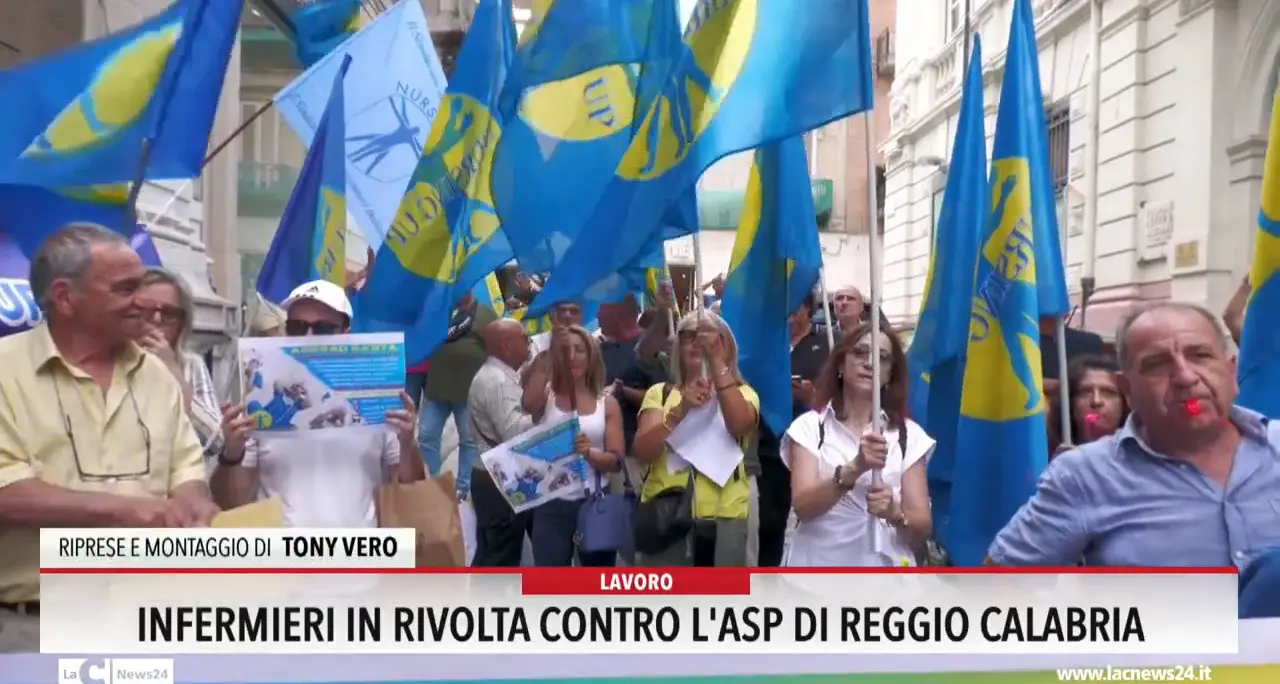Infermieri in rivolta contro l'Asp di Reggio Calabria