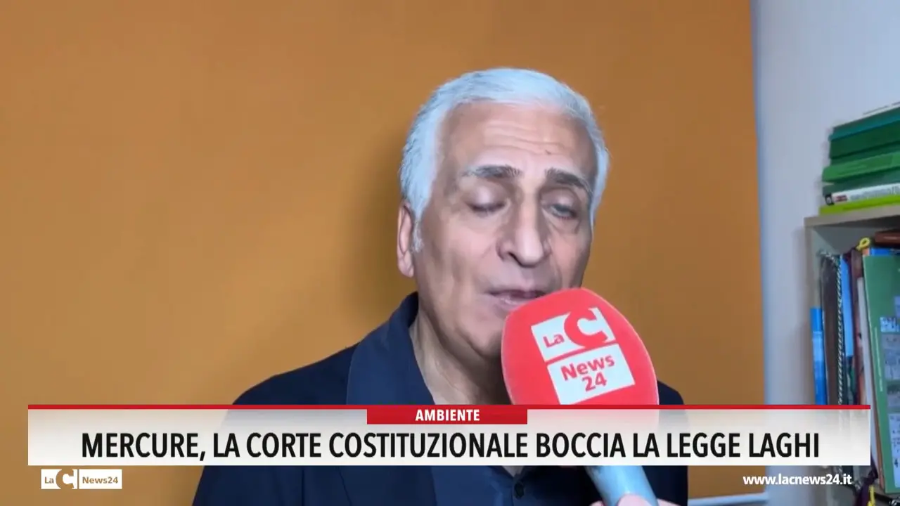 Mercure, la corte costituzionale boccia la legge Laghi