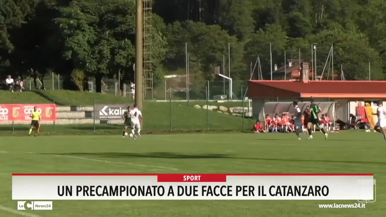 Un precampionato a due facce per il Catanzaro
