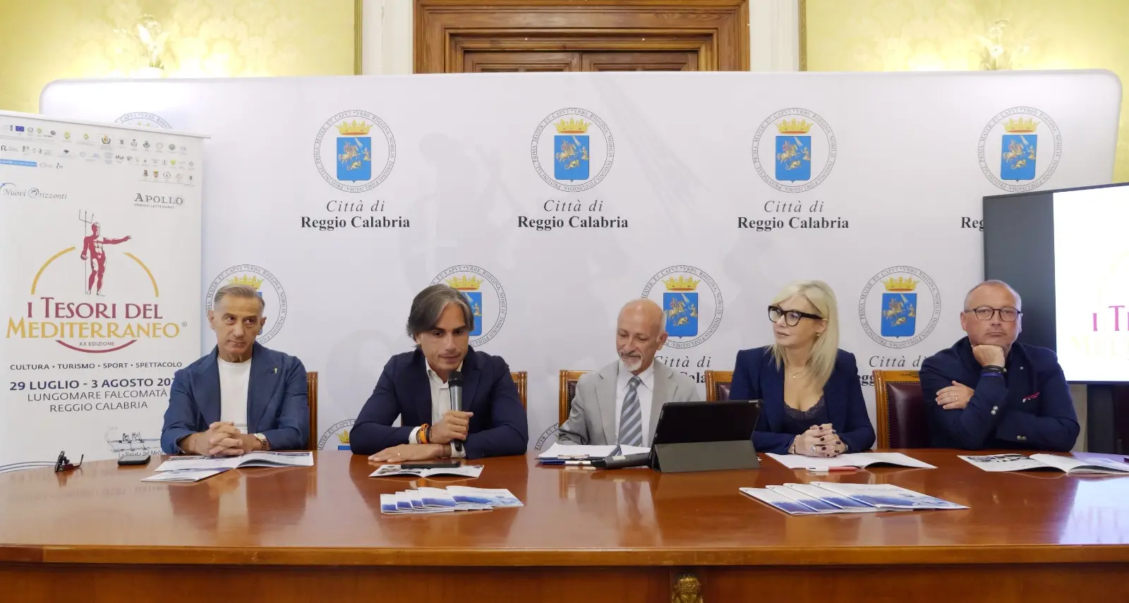 “Tesori del Mediterraneo 2025” a Reggio Calabria, Falcomatà: «Grande indotto, evento storicizzato»\n
