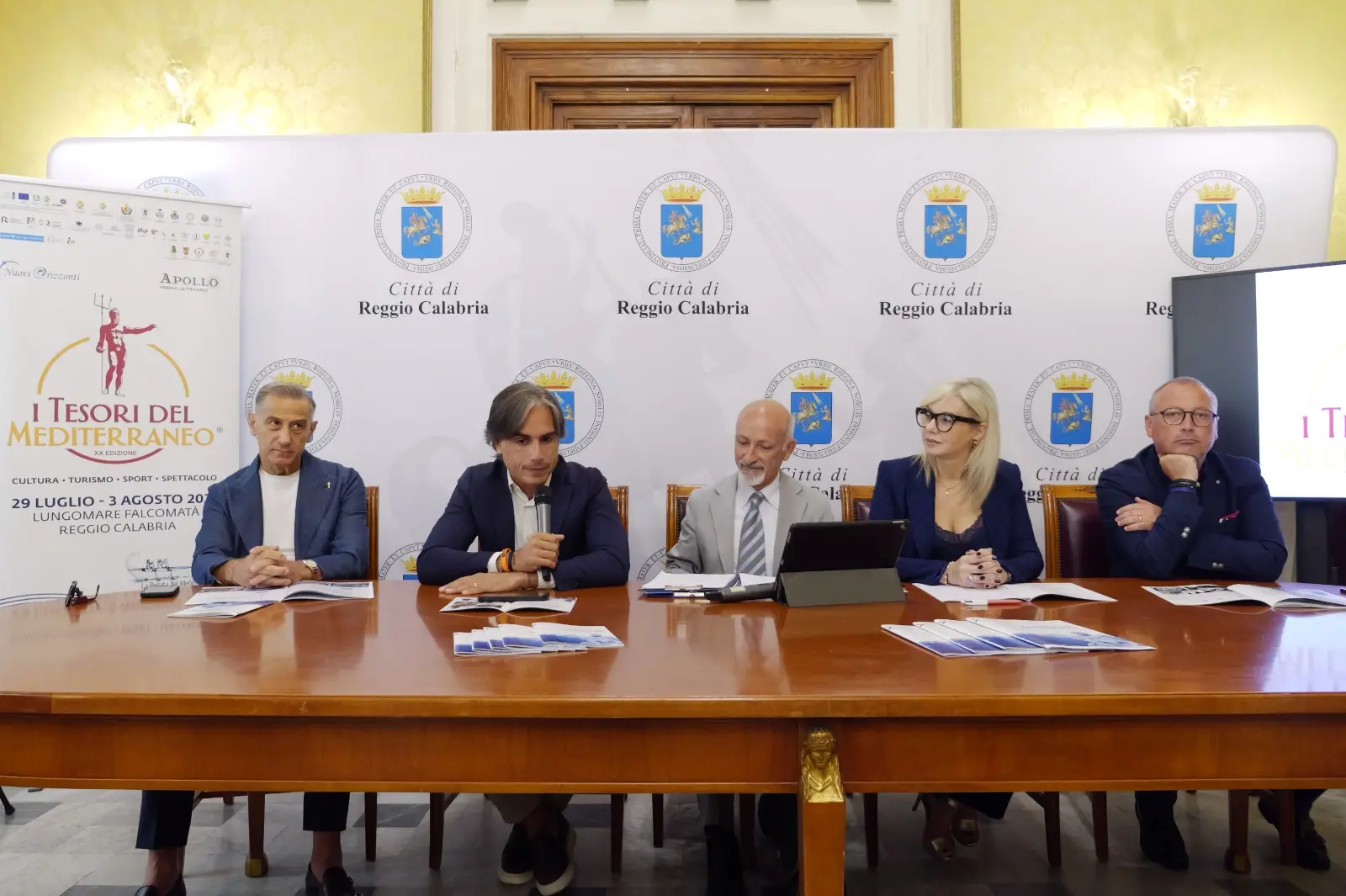 “Tesori del Mediterraneo 2025” a Reggio Calabria, Falcomatà: «Grande indotto, evento storicizzato»\n