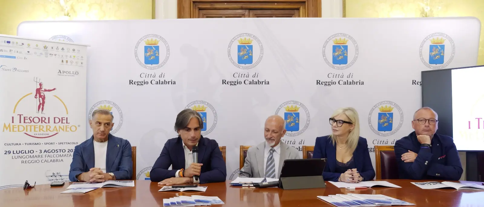 “Tesori del Mediterraneo 2025” a Reggio Calabria, Falcomatà: «Grande indotto, evento storicizzato»\n