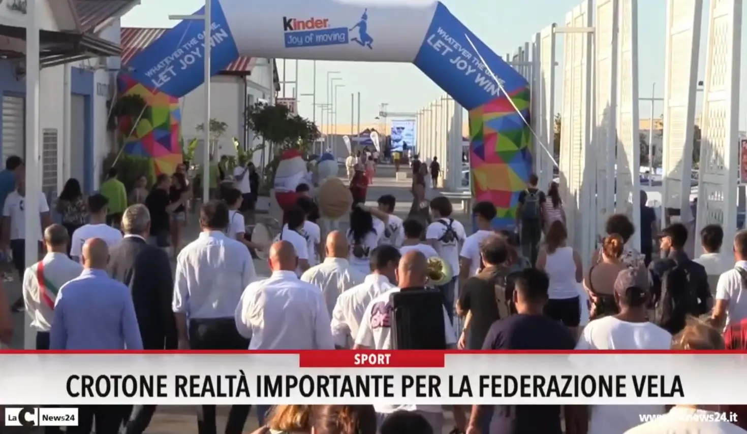 Crotone, realtà importante per la federazione vela