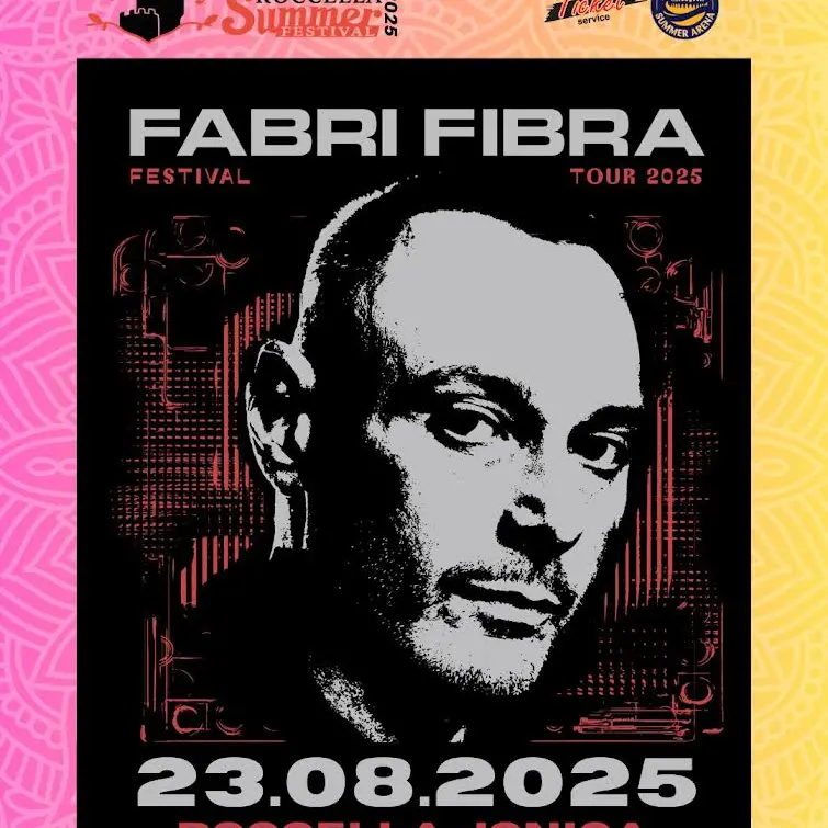 Roccella Summer Festival, il 23 agosto arriva\u00A0Fabri Fibra con “Mentre Los Angeles brucia”\n