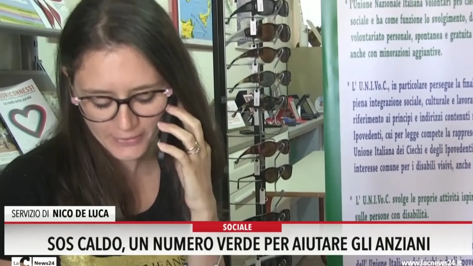 Sos caldo, un numero verde per aiutare gli anziani