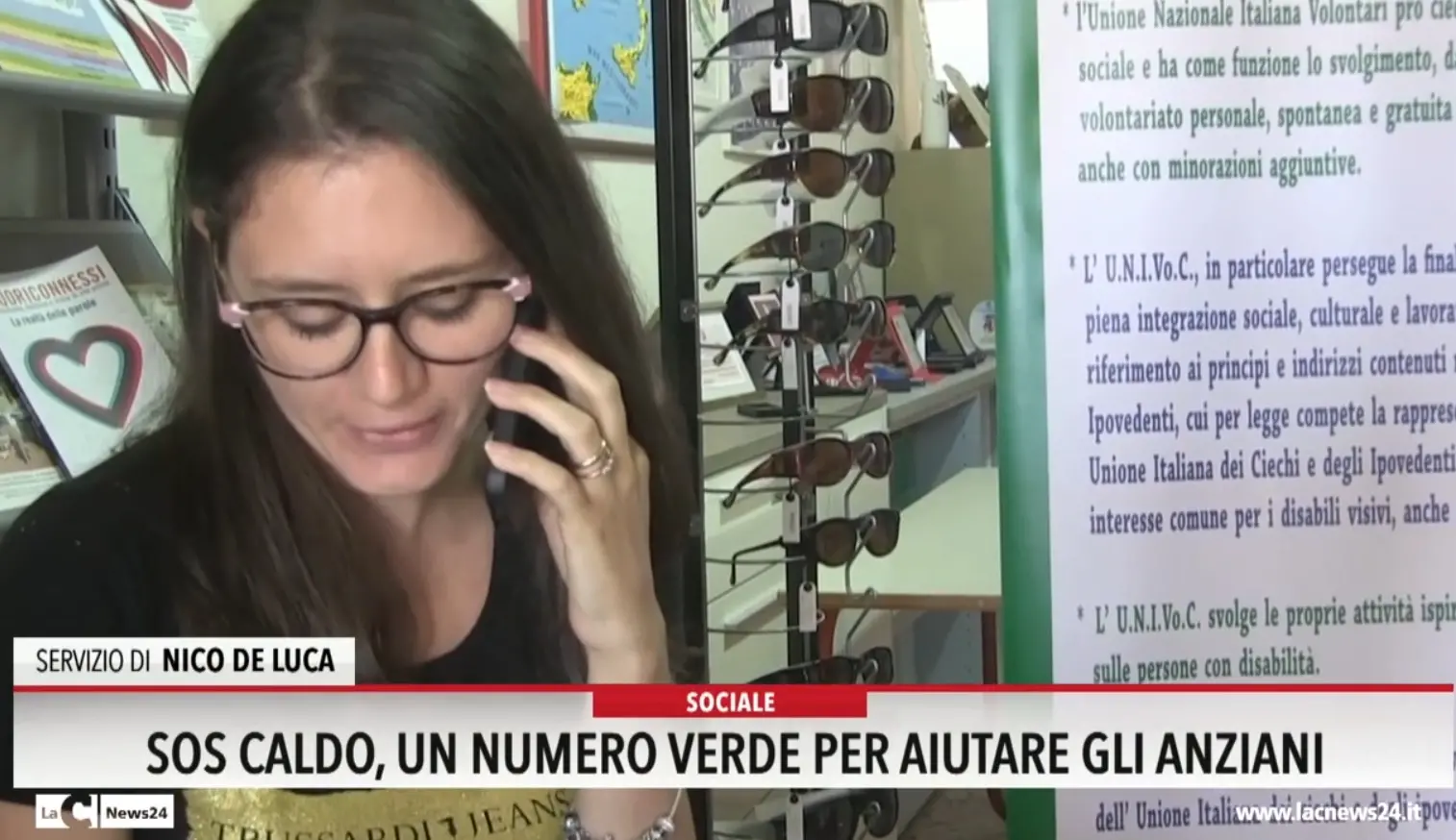 Sos caldo, un numero verde per aiutare gli anziani