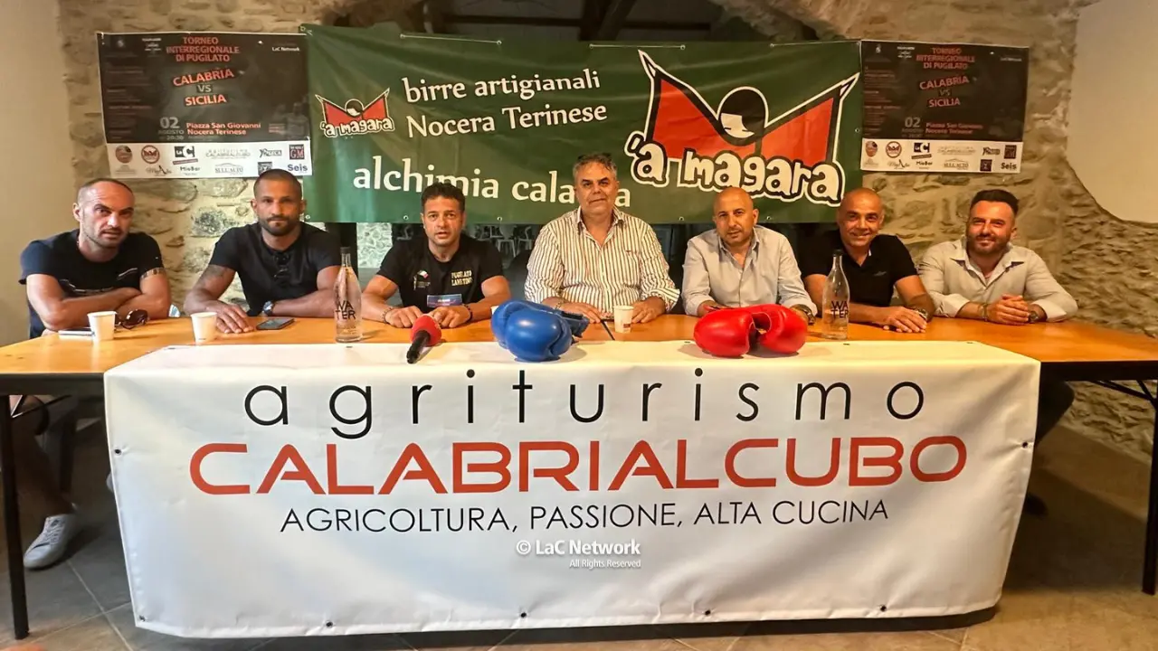 Torneo interregionale di boxe: Calabria vs Sicilia. A Nocera Terinese tutto pronto per l’evento sportivo\n