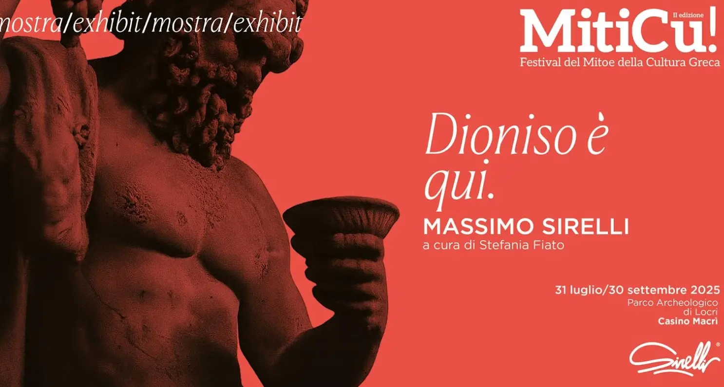 Dionisio è qui, al Museo Parco archeologico di Locri in mostra le opere di Massimo Sirelli\n