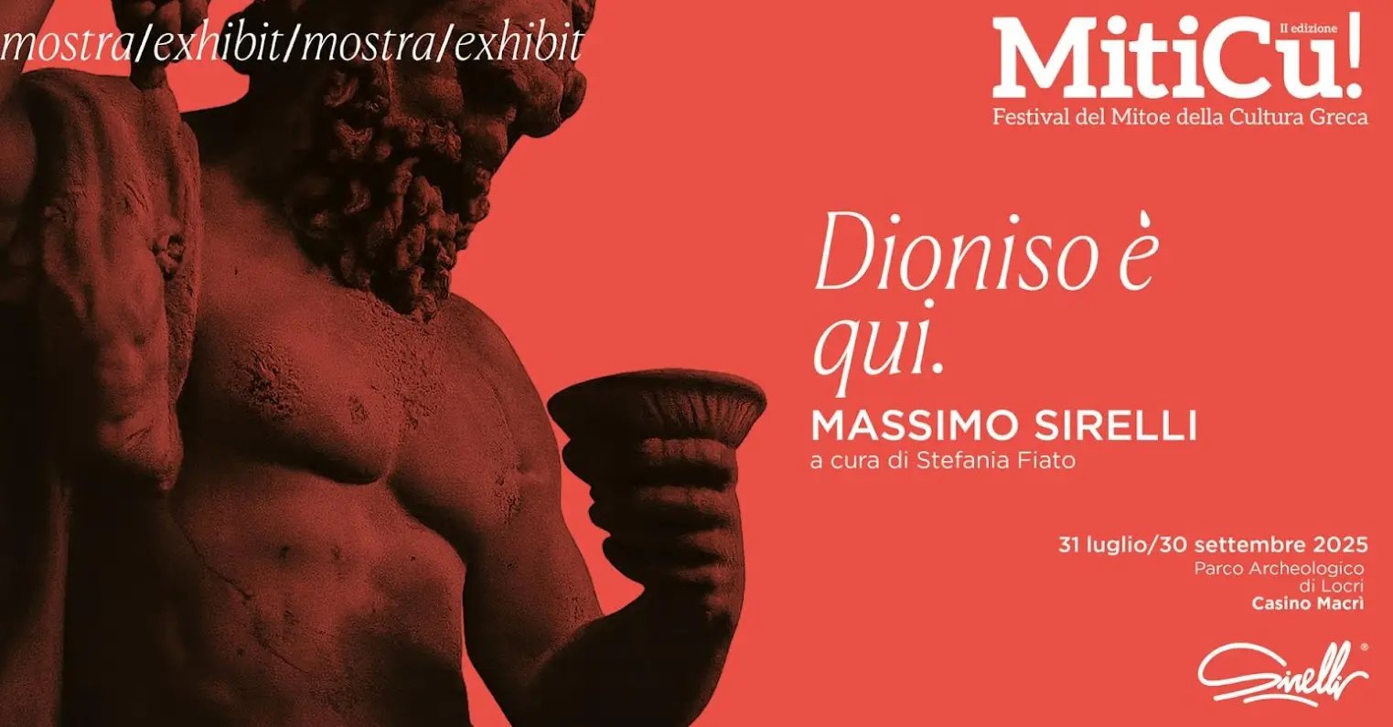 Dionisio è qui, al Museo Parco archeologico di Locri in mostra le opere di Massimo Sirelli\n