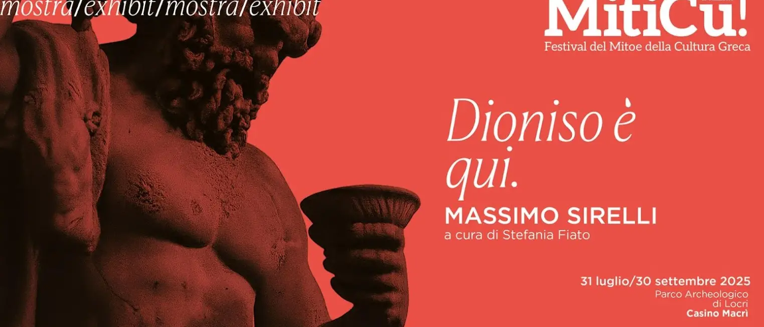 Dionisio è qui, al Museo Parco archeologico di Locri in mostra le opere di Massimo Sirelli\n