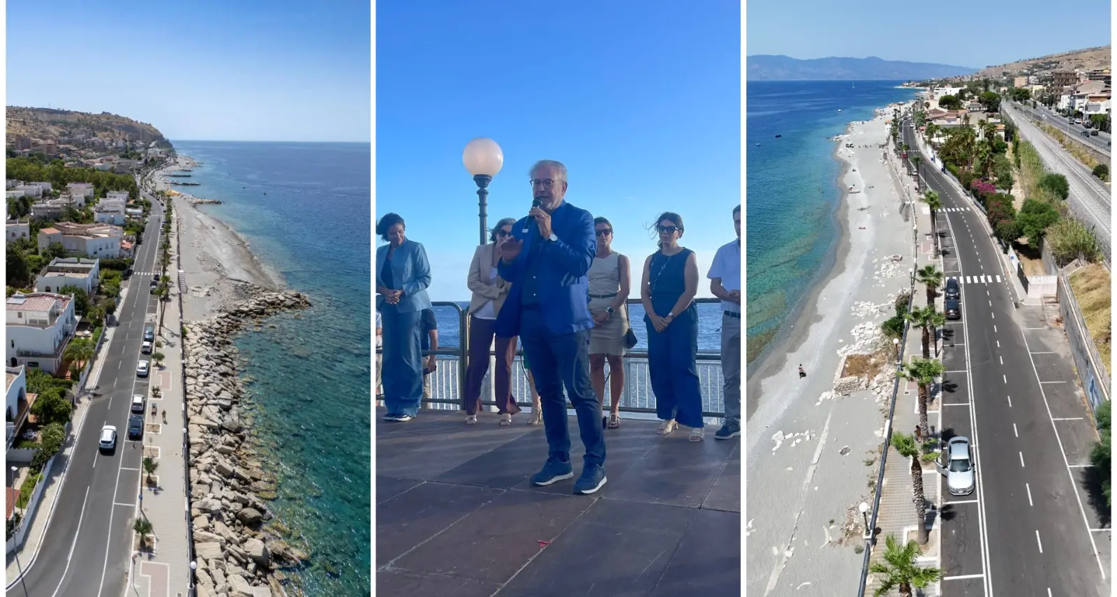 Motta San Giovanni, Lazzaro rifà il look al suo affaccio sul mare: ecco il nuovo lungomare Cicerone\u00A0\n