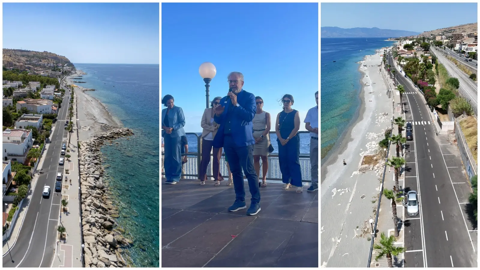 Motta San Giovanni, Lazzaro rifà il look al suo affaccio sul mare: ecco il nuovo lungomare Cicerone\u00A0\n