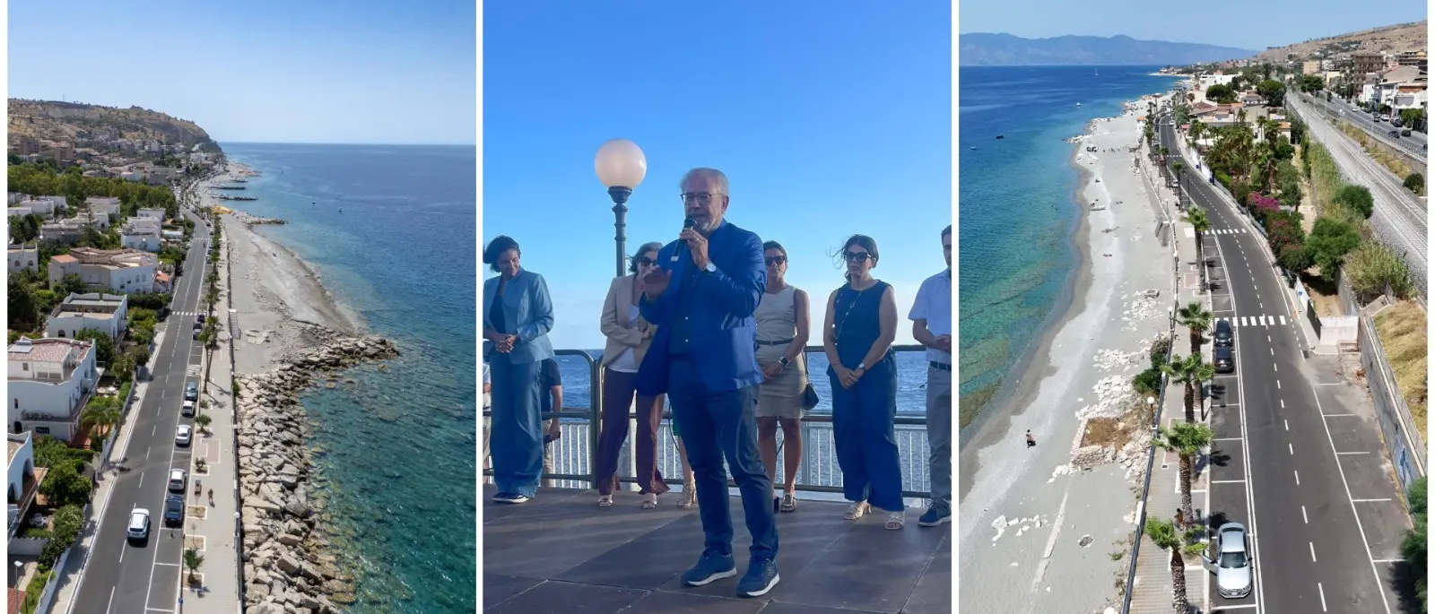 Motta San Giovanni, Lazzaro rifà il look al suo affaccio sul mare: ecco il nuovo lungomare Cicerone\u00A0\n