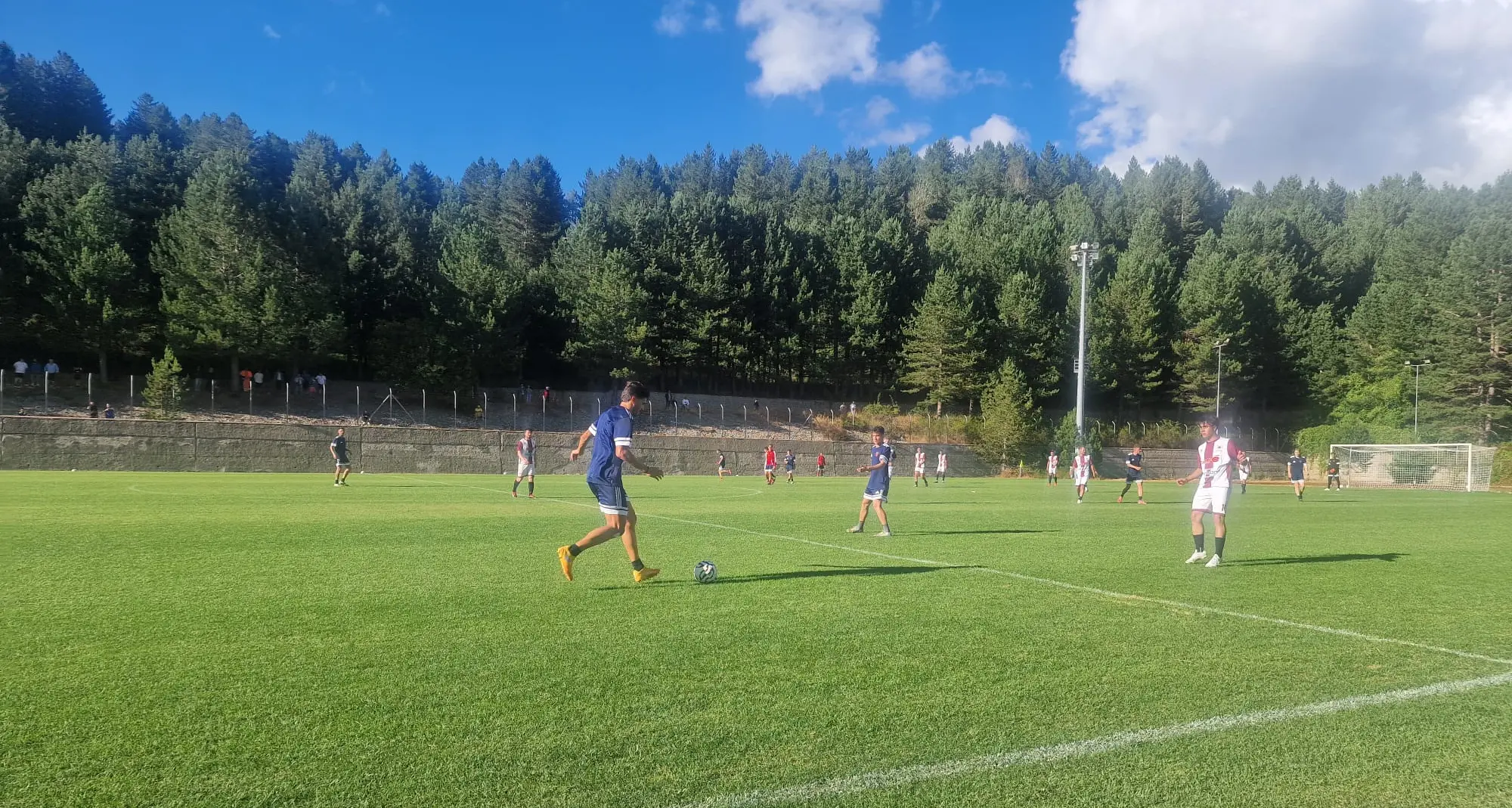 Cosenza, sette reti alla PLM Morrone nell'allenamento congiunto