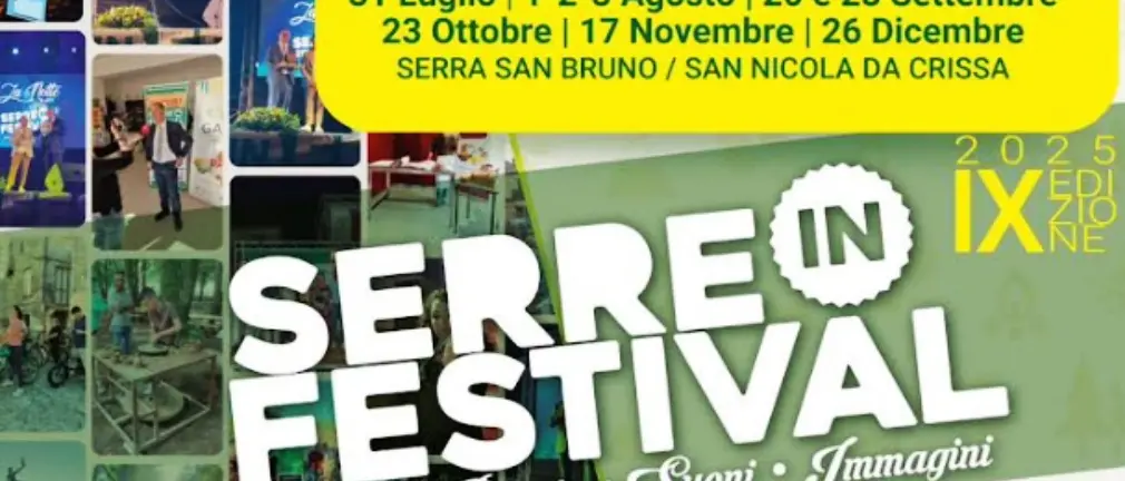 Tutto pronto per Serreinfestival: natura e borghi al centro della nona edizione della rassegna\n