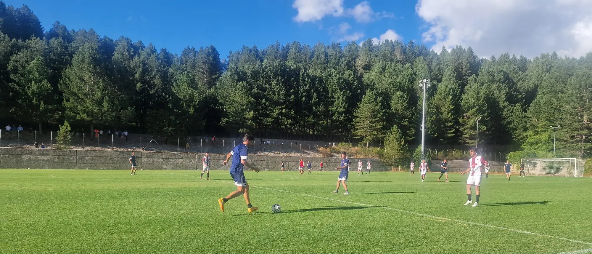 Cosenza, sette reti alla PLM Morrone nell'allenamento congiunto | VIDEO\n