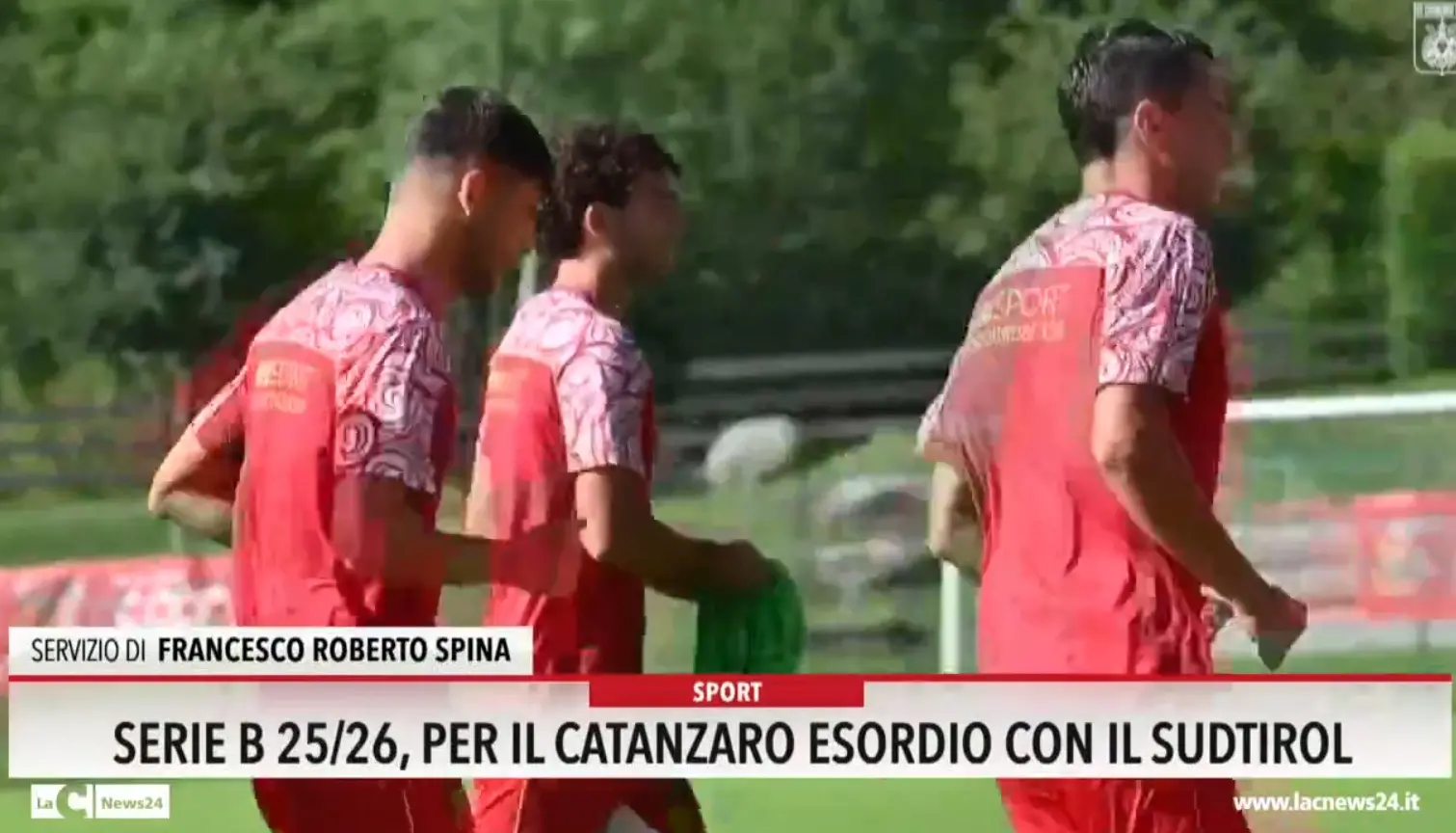 Serie B 25-26, per il Catanzaro esordio con il Sudtirol