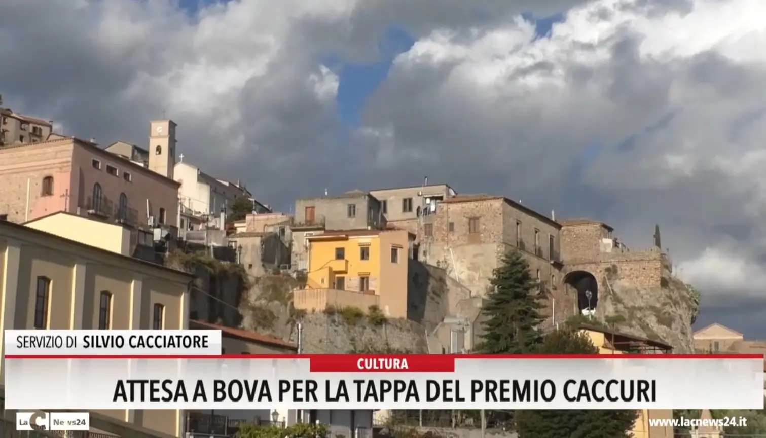 Attesa a Bova per la tappa del premio Caccuri