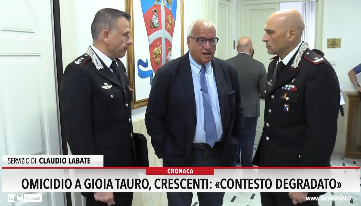 Omicidio a Gioia Tauro, Crescenti: «Contesto degradato»