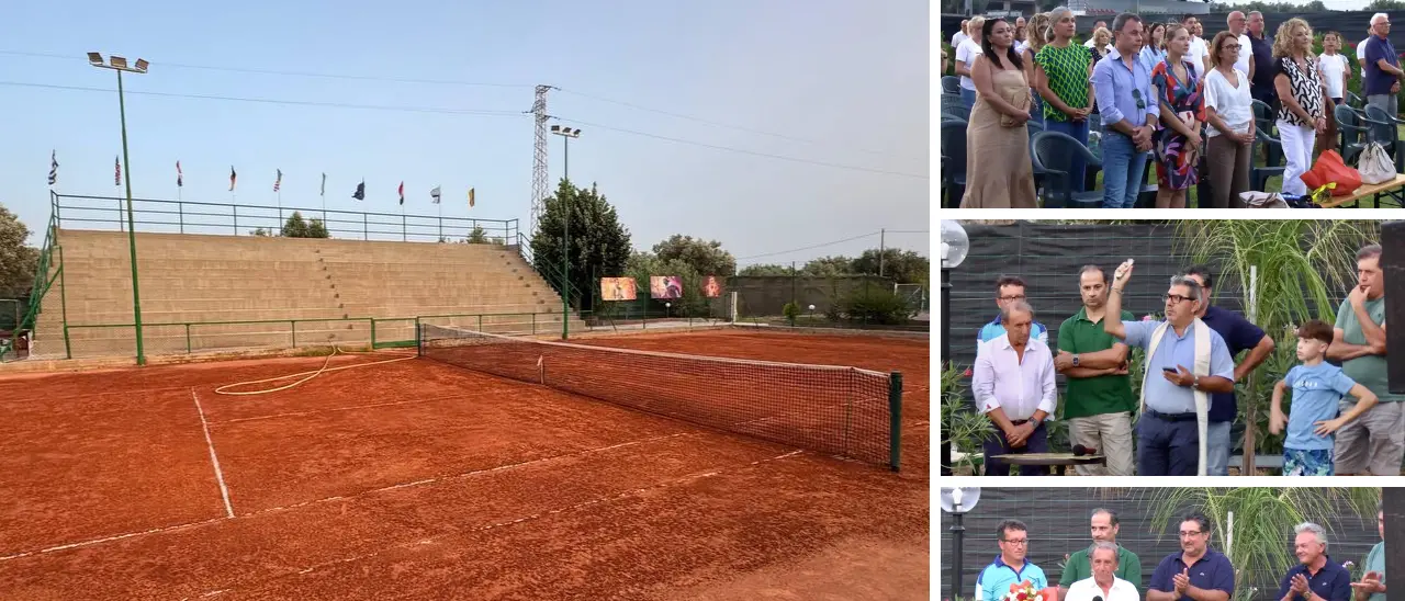 Ardore Marina, inaugurato il rinnovato Circolo del Tennis: «Un giorno importante per la nostra comunità»
