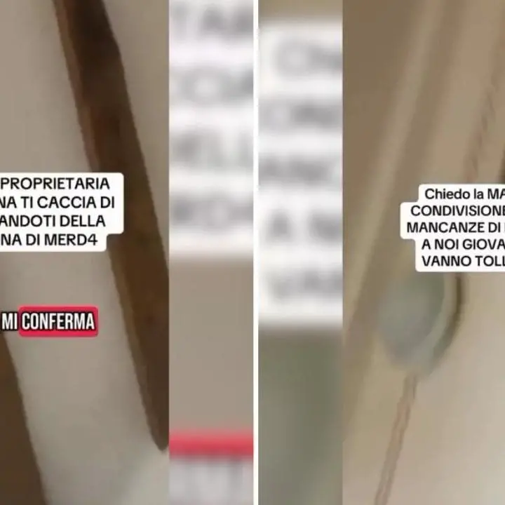 «Terrona maleducata», studentessa cacciata da casa denuncia le offese\u00A0sui social\n