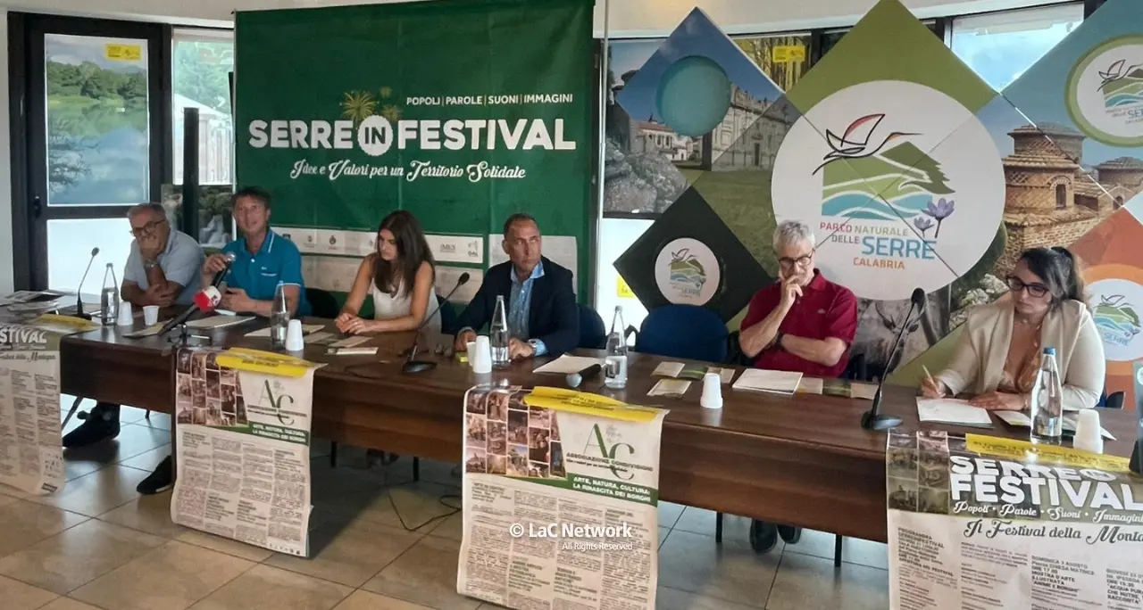 SerreinFestival 2025: tutto pronto per l’evento che pone al centro la cultura, la natura e l’identità territoriale\n
