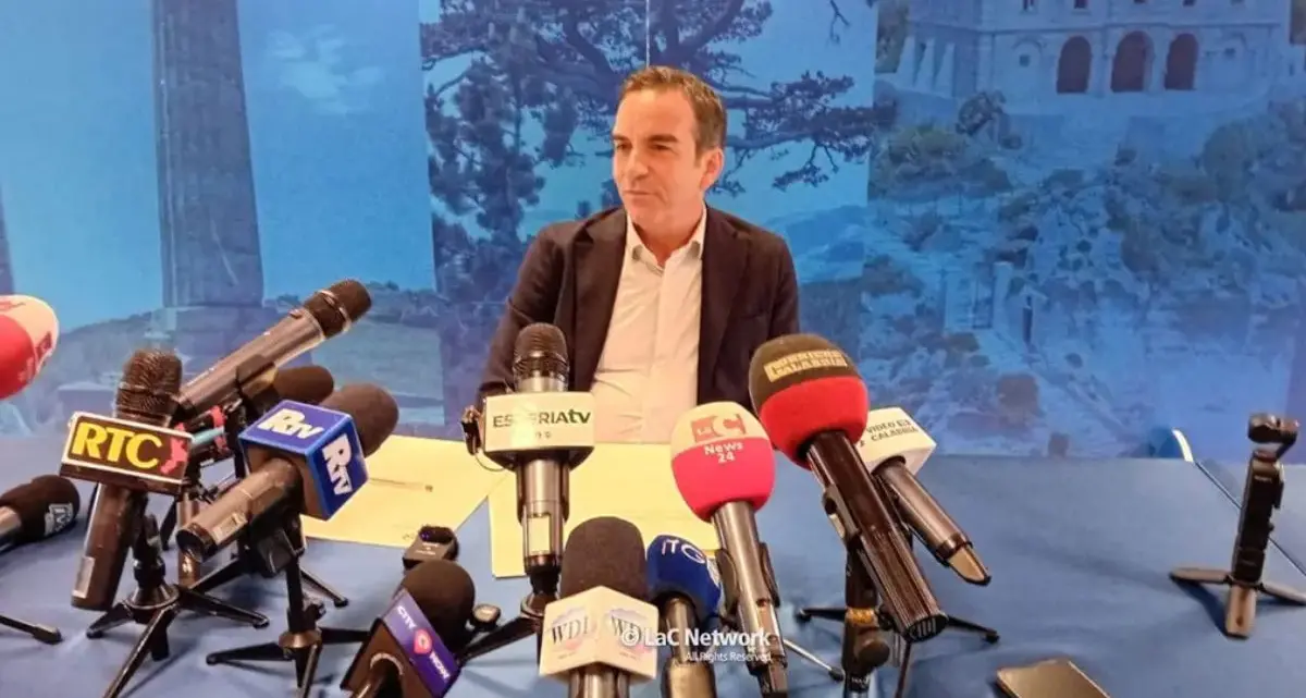 Roberto Occhiuto annuncia le dimissioni da presidente della Regione Calabria