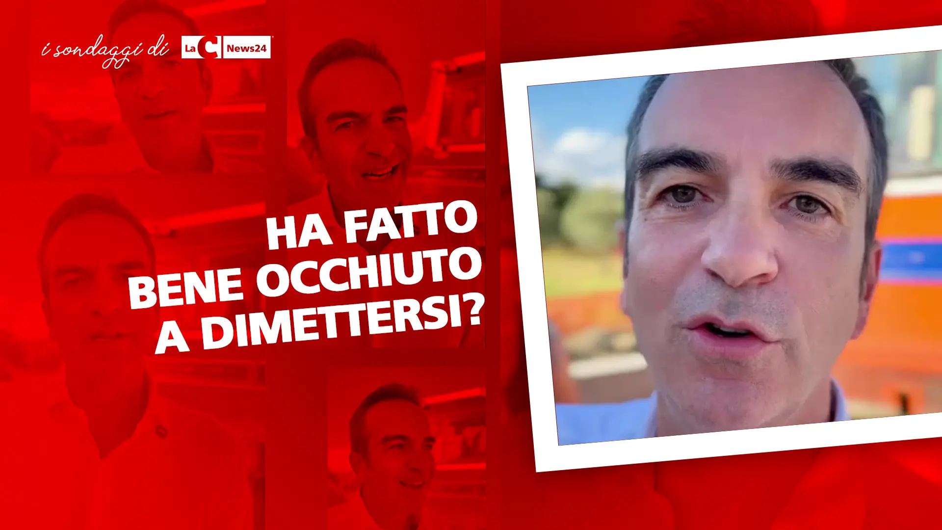 Ha fatto bene Roberto Occhiuto a dimettersi? Il sondaggio di LaC News24