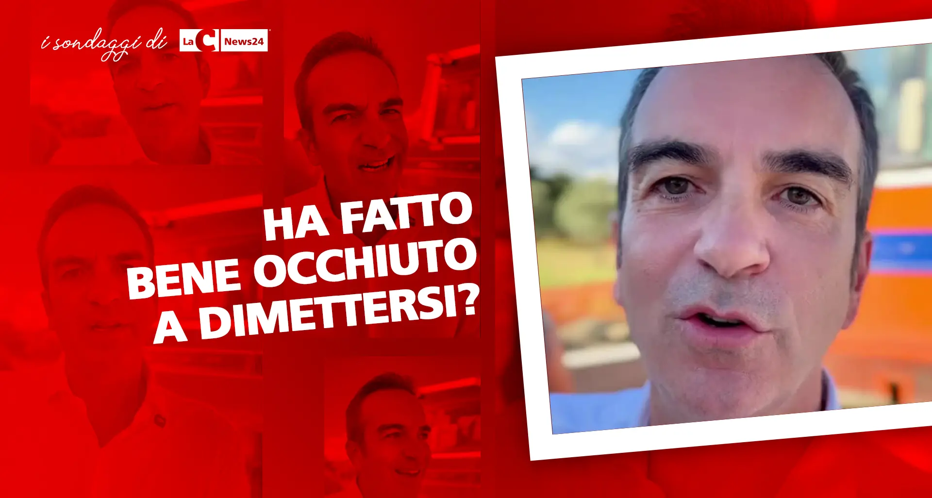 Ha fatto bene Roberto Occhiuto a dimettersi? Il sondaggio di LaC News24