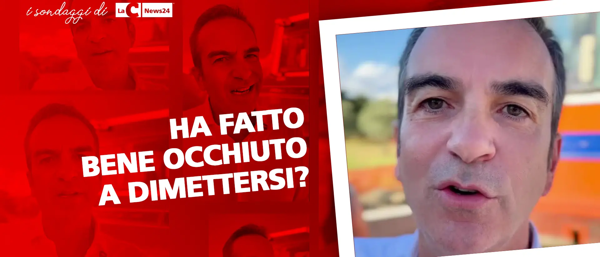 Ha fatto bene Roberto Occhiuto a dimettersi? Il sondaggio di LaC News24