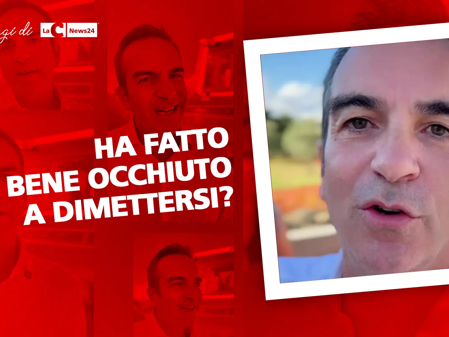 Ha fatto bene Roberto Occhiuto a dimettersi? La parola ai lettori di LaC News24