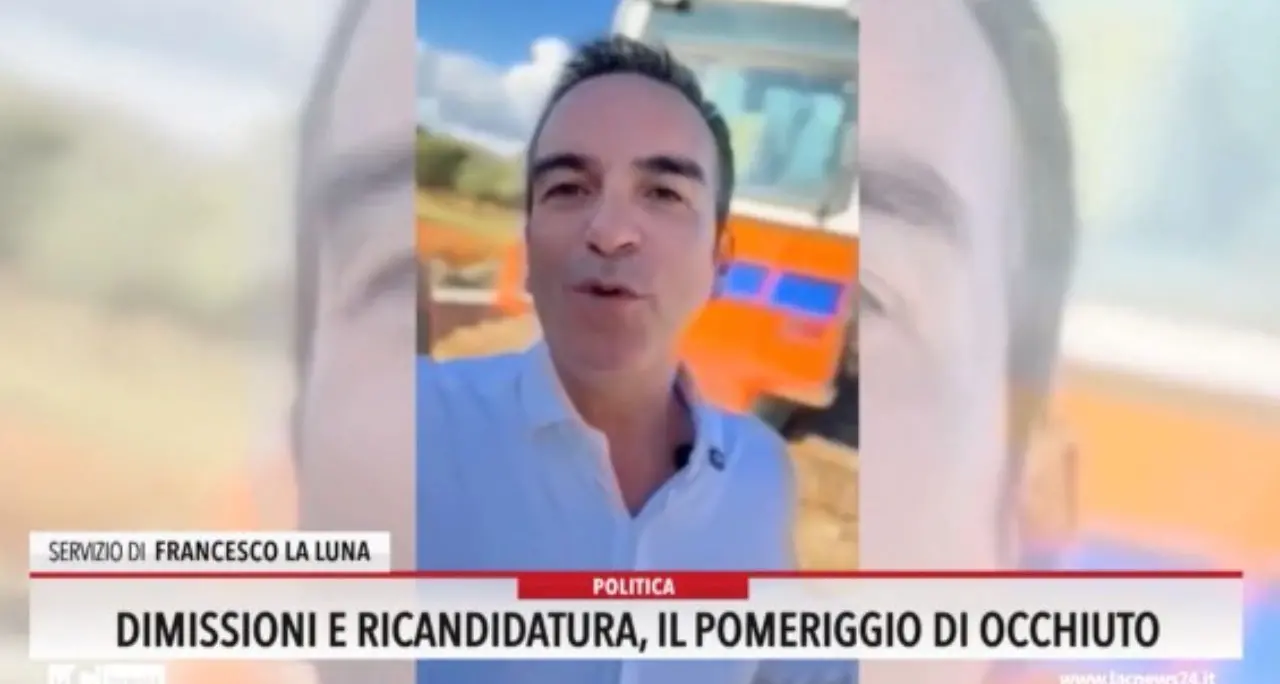 Dimissioni e ricandidatura, il pomeriggio di Occhiuto