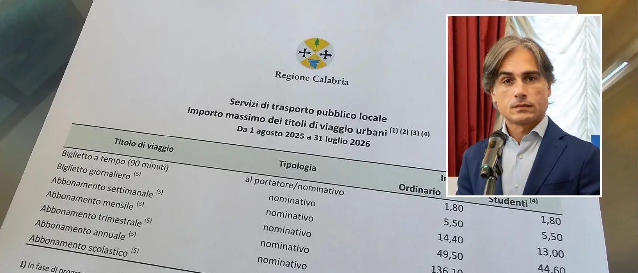 Tpl, la denuncia di Falcomatà: «Intanto la Regione nel silenzio generale aumenta i prezzi dei biglietti»\n