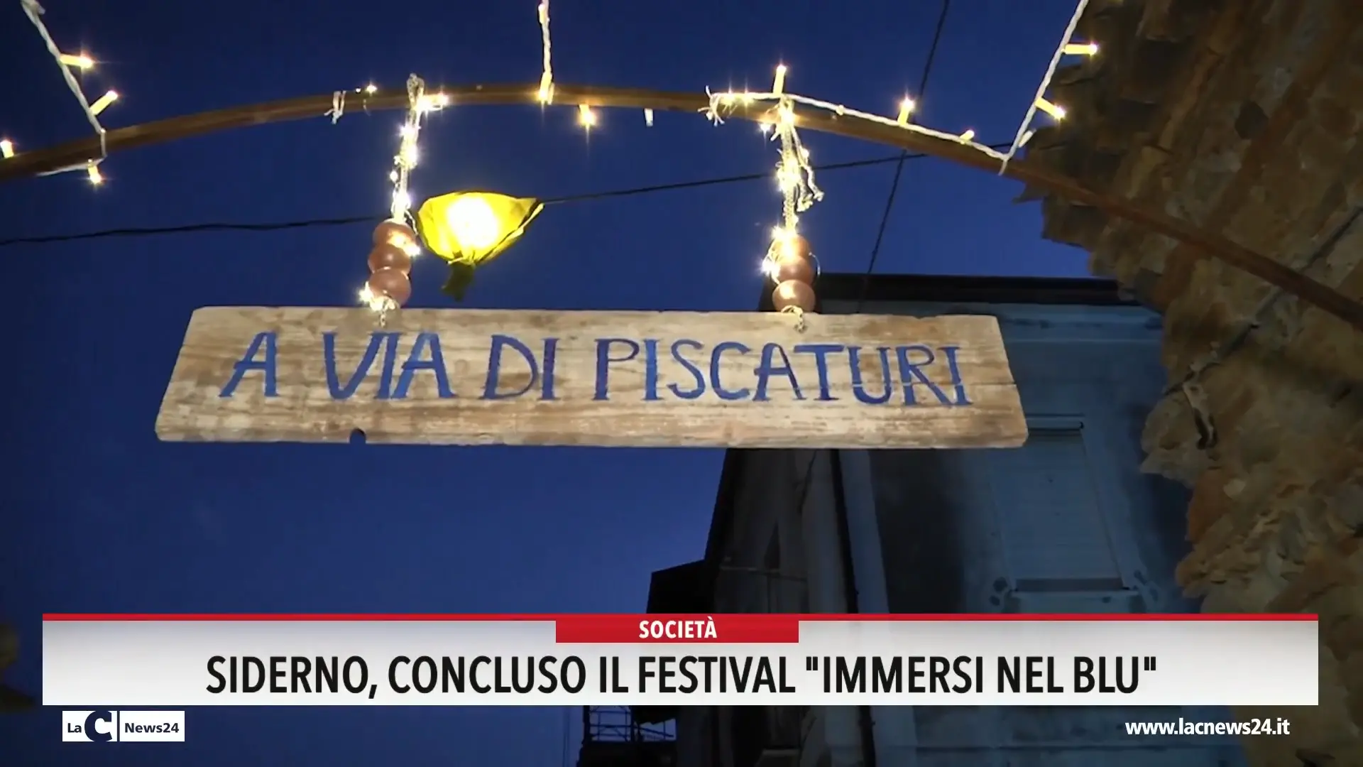 Siderno, concluso il festival Immersi nel blu