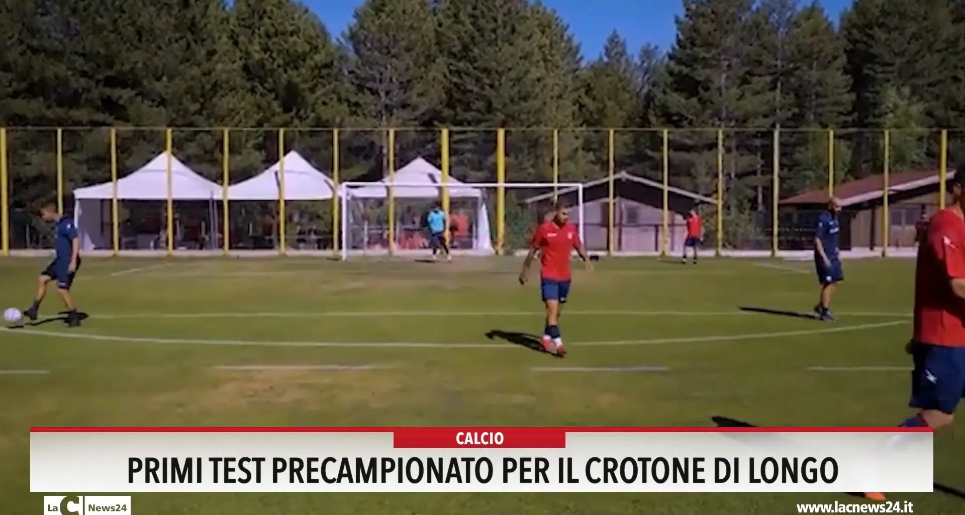 Primi test precampionato per il Crotone di Longo