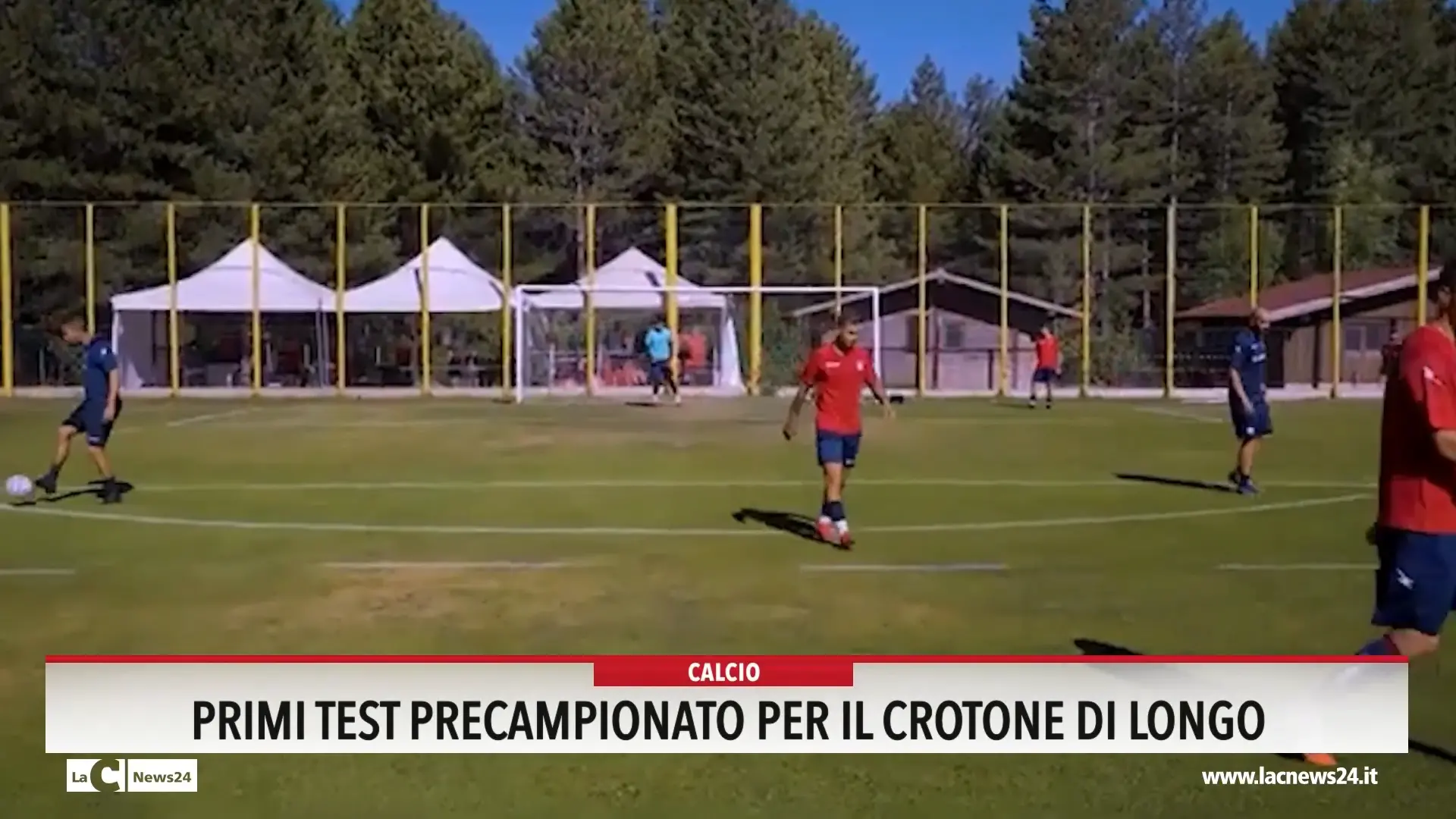 Primi test precampionato per il Crotone di Longo